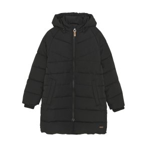 Minymo vattert jakke, Black