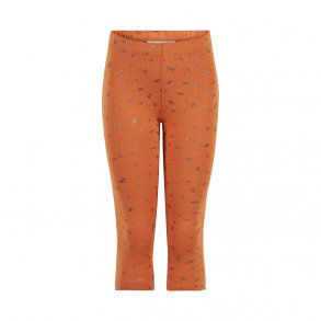 Minymo Leggings, Capri/Tomato Cream