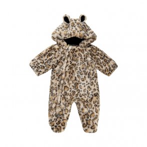 Minymo Fake Fur Dragt,  Anthracite