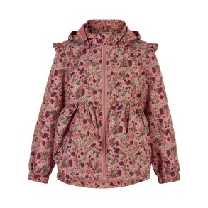 Minymo Jakke, Blomster/Rose Tan