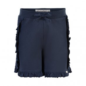 Minymo Shorts med Volanger, Total Eclipse