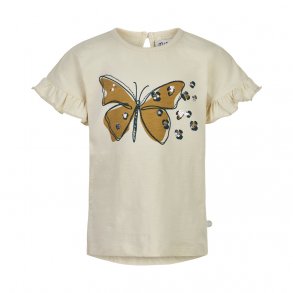 Minymo T-shirt SS, White Swan