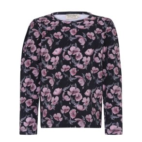 Minymo T-shirt LS, Collegiate blue