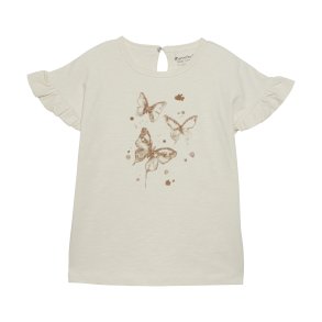 Minymo T-shirt SS, Seedpearl