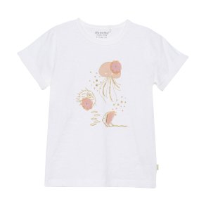 Minymo T-shirt SS, Snow white