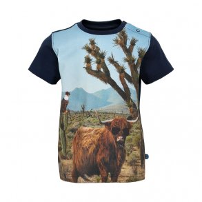 Minymo T-skjorte SS, Dress Blue