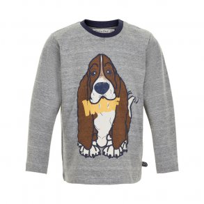 Minymo Trye LS, Medium Grey Mealange