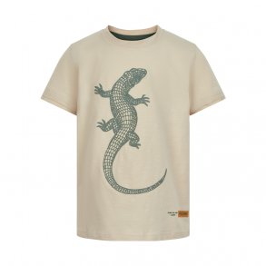 Minymo T-shirt med Gekko SS, Fog