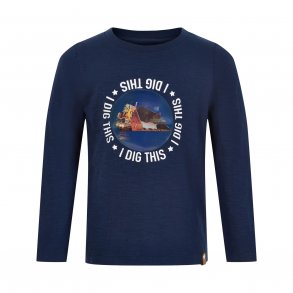 Minymo T-shirt LS, Dark blue