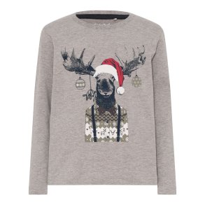 Minymo T-Shirt LS, Southern moss