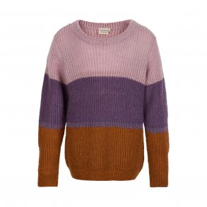 Minymo Pullover i strik, Keepsake lilac