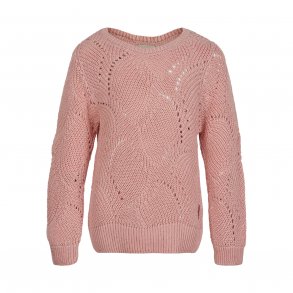 Minymo Pullover i strik, Rose smoke