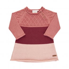Mimymo Strik Kjole LS, Old Rose