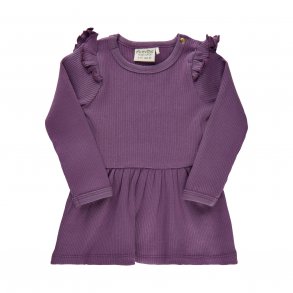 Minymo Kjole LS, Grape jam