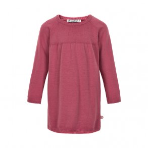 Minymo Langrmet Kjole, Strik/Rose Wine