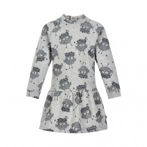 Minymo Kjole, Grey Melange