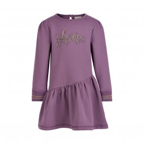 Minymo Kjole LS, Grape jam