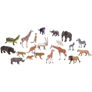 Mojo Skog och Vilda Djur set (20 st.)