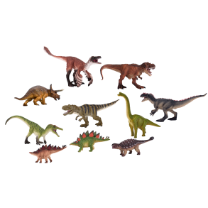 Mojo Dinosaurier och Frhistoriska Djur set (10 st.)