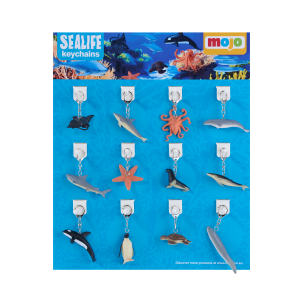 Mojo Display Nyckelring (36 delar.), Havsdjur