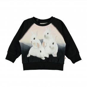 Molo Sweatshirt, Elsa/White Bunnies