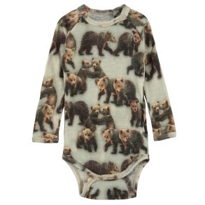 Molo Body i uld LS, Farai/Bear cubs