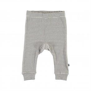 Molo Bukser, Seb/White Brown Stripe