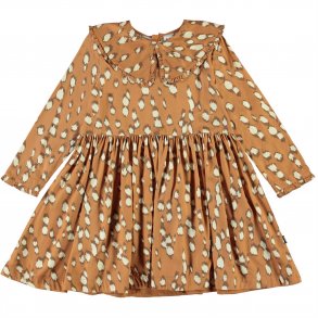 Molo Kjole LS, Coco/Graphic Deer