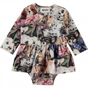 Molo Kjolebody LS, Frances/Puppy Love