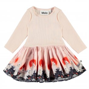 Molo Kjole LS, Cissa/Sunset Bunnies