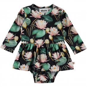 Molo Kjolebody LS, Frances/Water Lilies