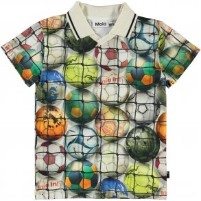 Molo Polo shirt LS, Footballs