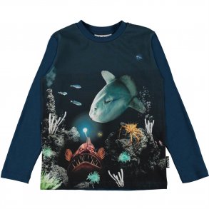 Molo T-Skjorte LS, Reif/Fishy Business