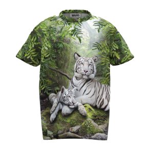 Molo T-shirt, Roxo/Summer Tiger