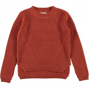 Molo Strikbluse, Gillis/Burnt Brick