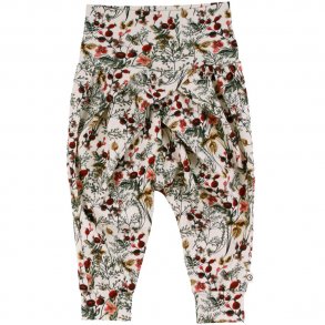 Msli Bukser med Lg, Winter Flower/Buttercream