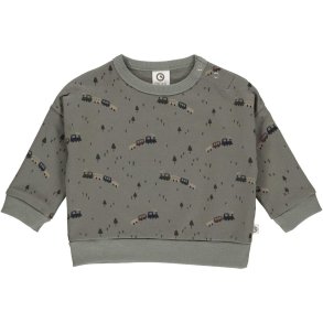 Msli Sweatshirt, Train/Basil