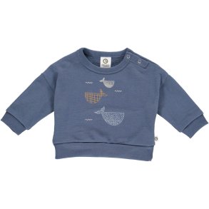 Msli Sweatshirt, Whale/Indigo
