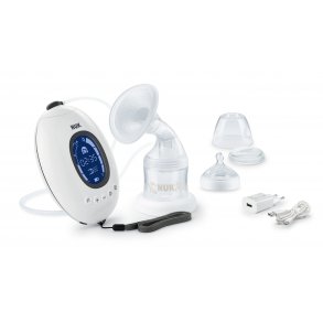 NUK Elektrisk Brystpumpe Oppladbar, Nature Sense 