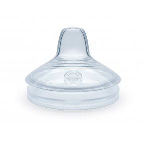 NUK Nature Sense Silikonnapp - Nappstorlek: 6-18 mdr. (mellanstort hl), 2 st.