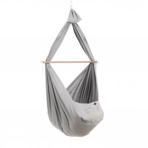NONOMO Baby Hammock with Fiber Mattress, Grey