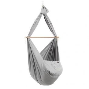 NONOMO Baby Hammock with Kapok Mattress, Grey