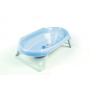 Okbaby Onda Slim vikbar badbalja 81 cm, Ljusbl