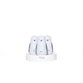 Olala Boutique Natlampe Trio, Pingvin/Hvid