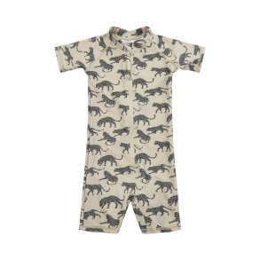 Petit by Sofie Schnoor Badedragt, Leopard/Light green