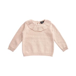 Petit by Sofie Schnoor Strik bluse med uld, Light rose