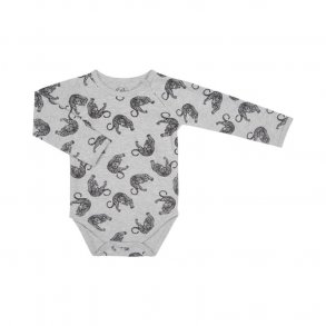 Petit By Sofie Schnoor Body, Grey Leopard