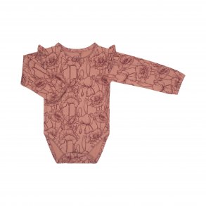 Petit by Sofie Schnoor Body Dicte LS, Dusty Rose