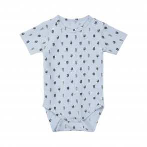 Petit by Sofie Schnoor Body SS, Aske/Light Blue