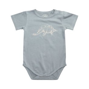Petit by Sofie Schnoor Body SS, Dusty blue